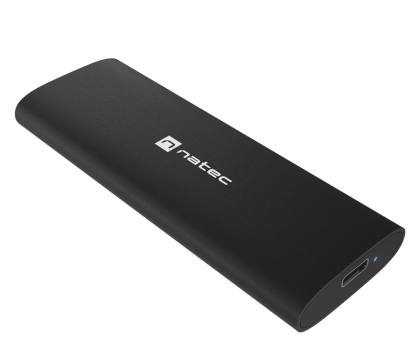 Akcesoria do dysków Natec RHINO M.2 NVME LITE USB-C 3.1 GEN 2 ALUMINIUM